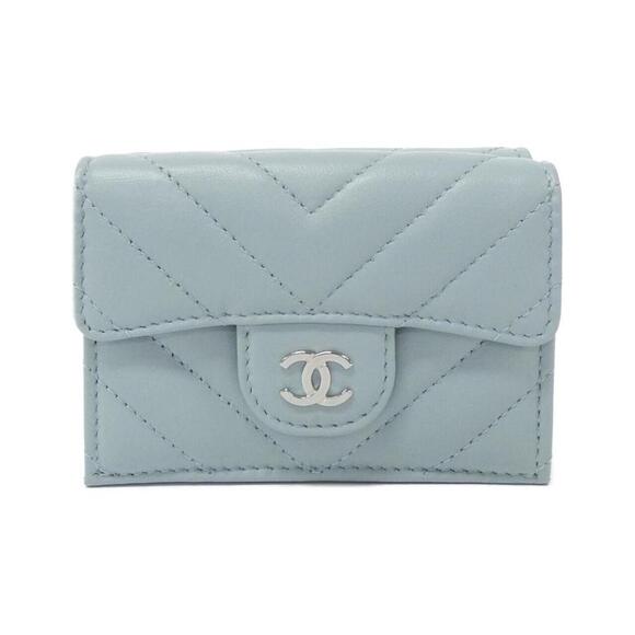 CHANEL Blue Wallet - Picture 1 of 7